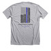 Gone But Never Forgotten, a Athletic Heather Premium Unisex Tee (back-view)