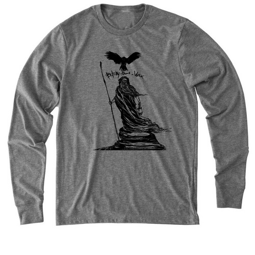 Butchy Bees Wax, a Aluminum Grey Allmade Eco Triblend Long Sleeve Tee