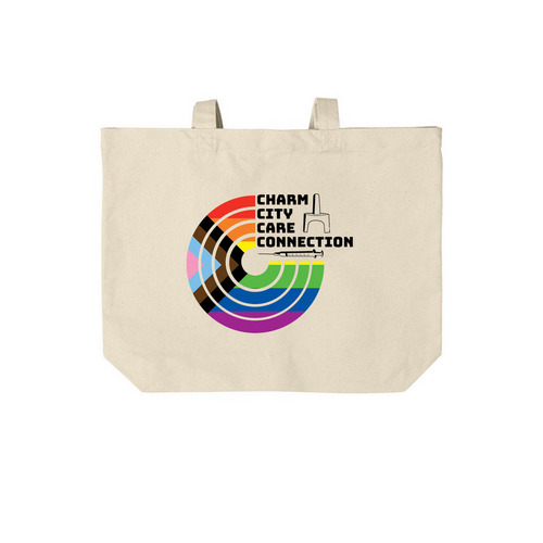 Pride Tote Bag, a Natural Cotton Canvas Tote Bag