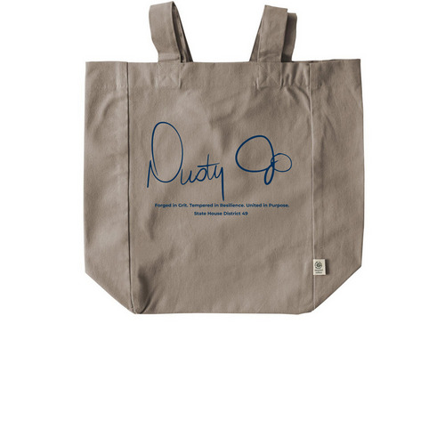 Dusty Jo for House Tote, a Pumice Recycled Cotton Tote Bag