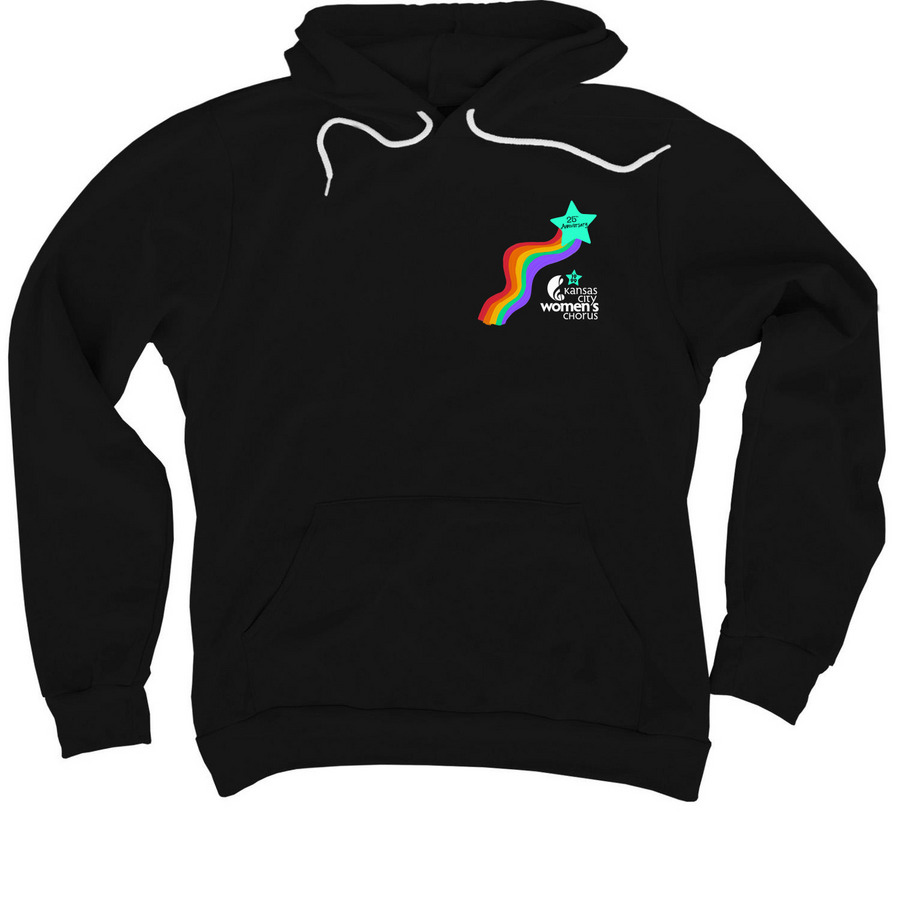 25th Anniversary Hoodies, a Black Premium Pullover Hoodie