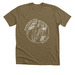 Remembering Our Roots, a Heather Olive Premium Unisex Tee