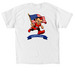 Patriotic Elf Shirt, a White Classic Unisex Tee (back-view)