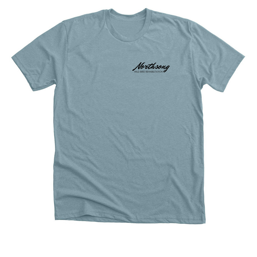 *NWBR Limited Edition Winter Design*, a Heather Blue Lagoon Premium Unisex Tee
