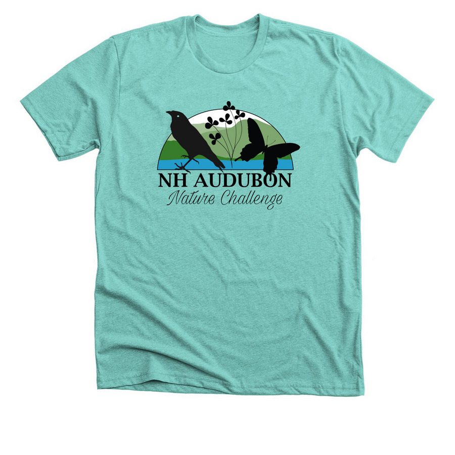 NH Audubon Nature Challenge, a Heather Sea Green Premium Unisex Tee