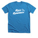 Rare and Relentless, a Neon Blue Premium Unisex Tee
