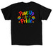 Paws Up For Pride, a Black Classic Unisex Tee (back-view)