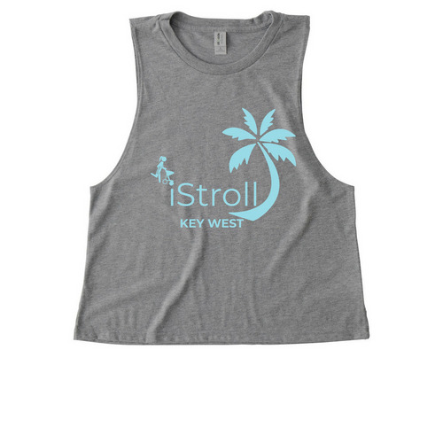iStroll Summer, a Aluminum Grey Allmade Eco Triblend Women?s Muscle Tank