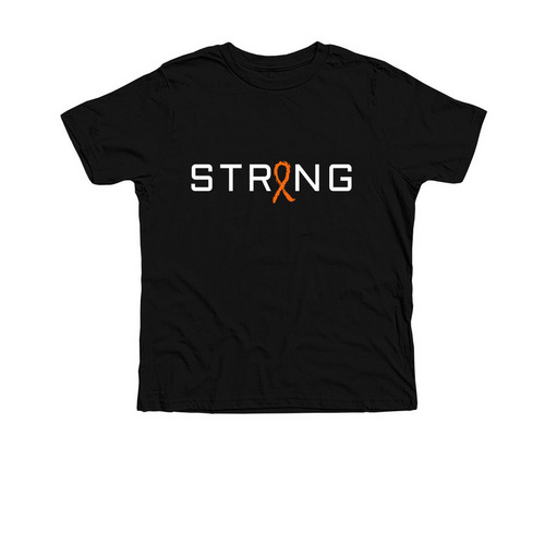 We are STRONG, a Solid Black Blend Premium Youth Tee