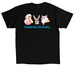 Celebrate Diversity!, a Black Classic Unisex Tee (back-view)