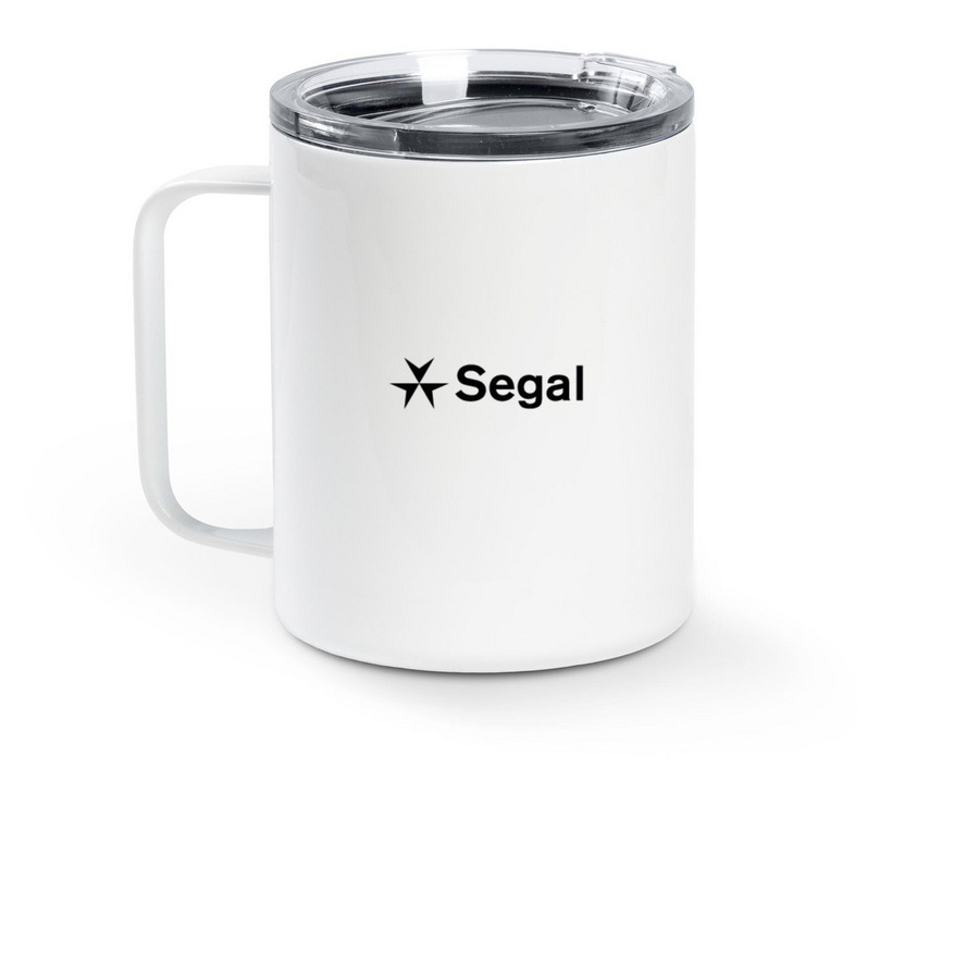 Women's Leadership Council 2026, a White Stainless Steel Travel Mug (back-view)