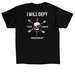 Breacher Up&nbsp; T-shirt, a Black Classic Unisex Tee (back-view)