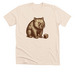 Wombat, a Heather Soft Cream Premium Unisex Tee