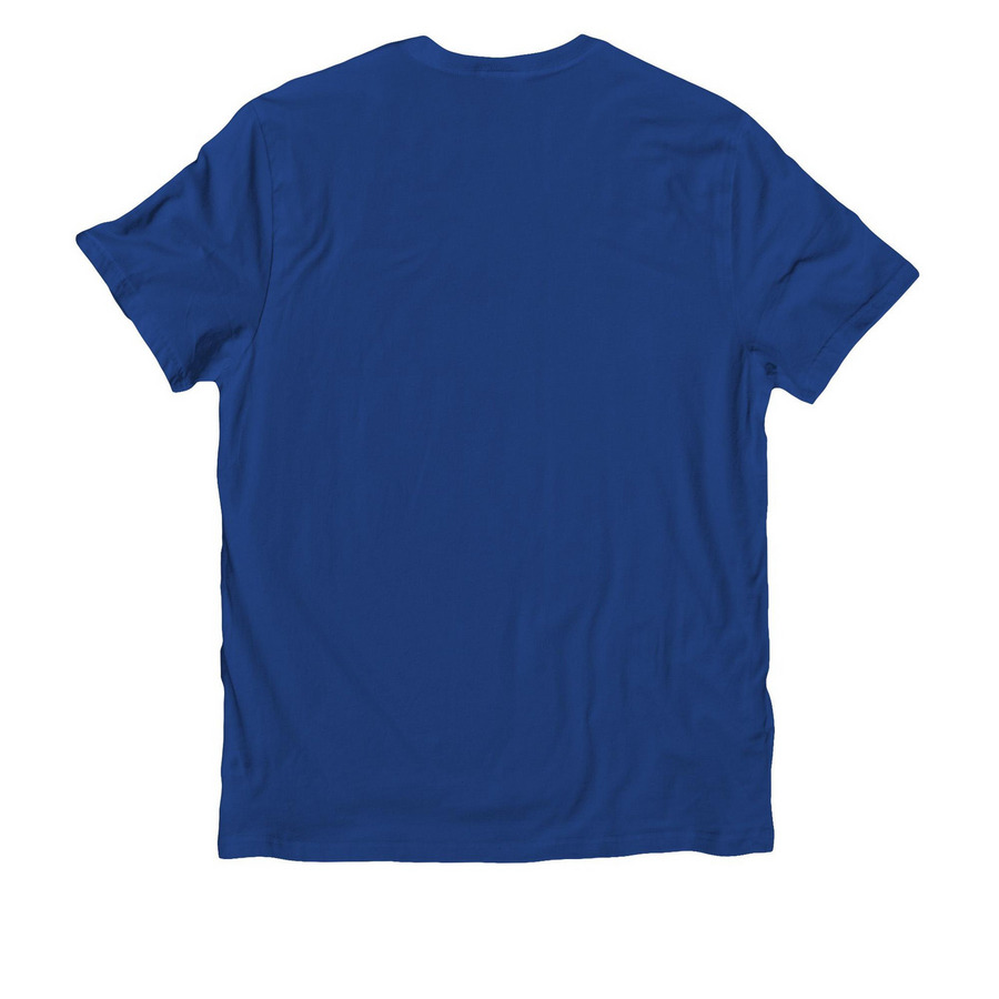 Rescue Tee&nbsp;- Retail, a Andromeda Blue Allmade Organic Cotton Unisex Tee (back-view)