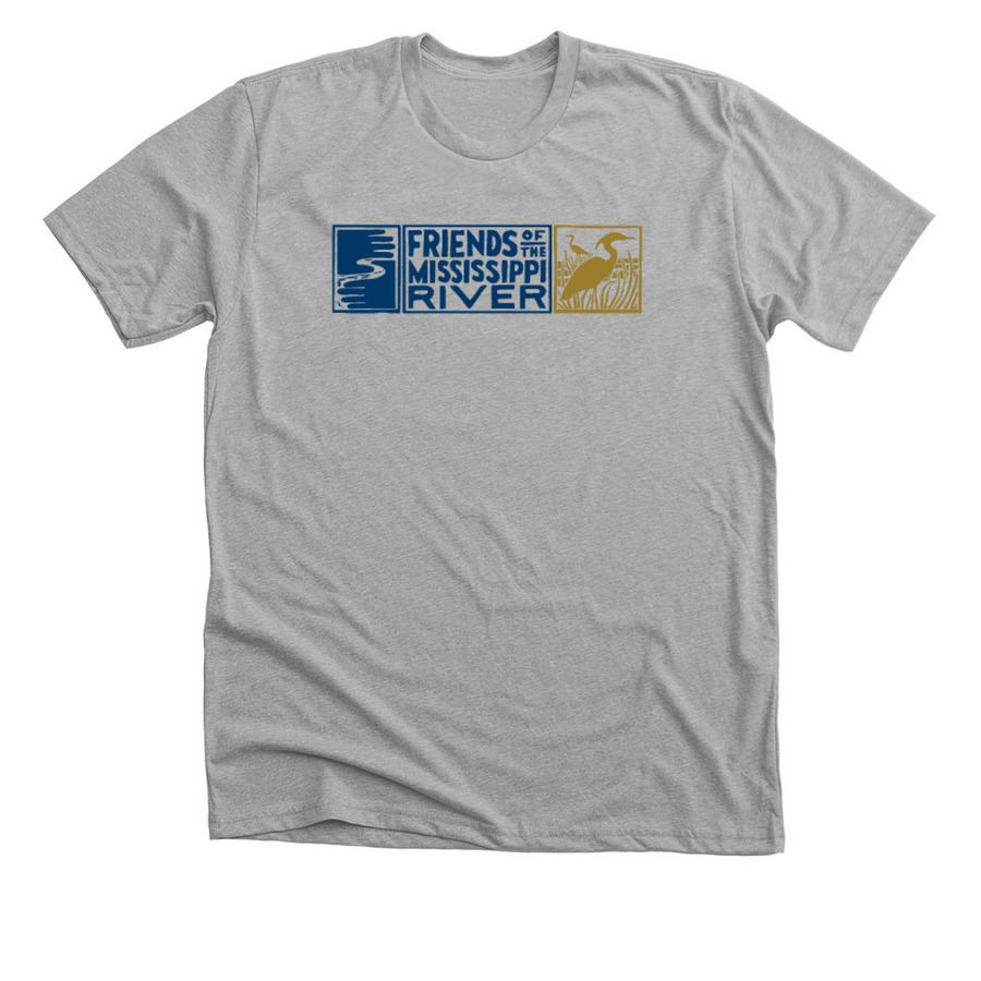 FMR Logo Shirt, a Athletic Heather Premium Unisex Tee