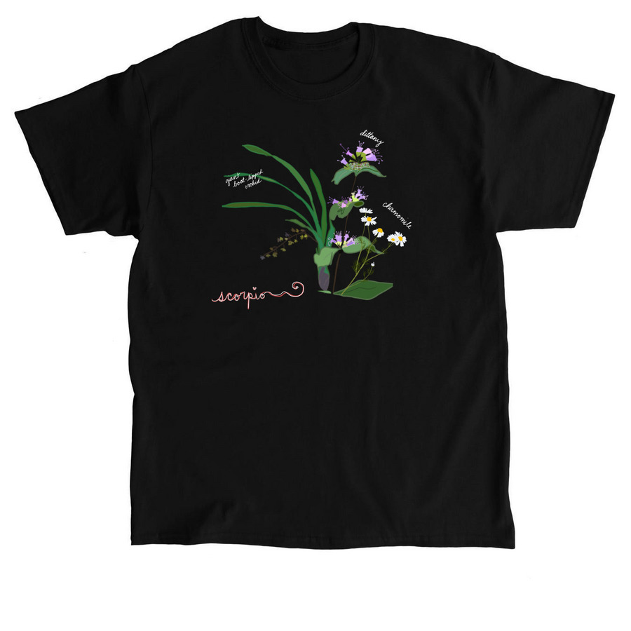 Zodiac Collection: SCORPIO&nbsp;?, a Black Classic Unisex Tee