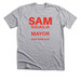 Sam Squailia for Mayor of Fitchburg, a Athletic Heather Premium Unisex Tee