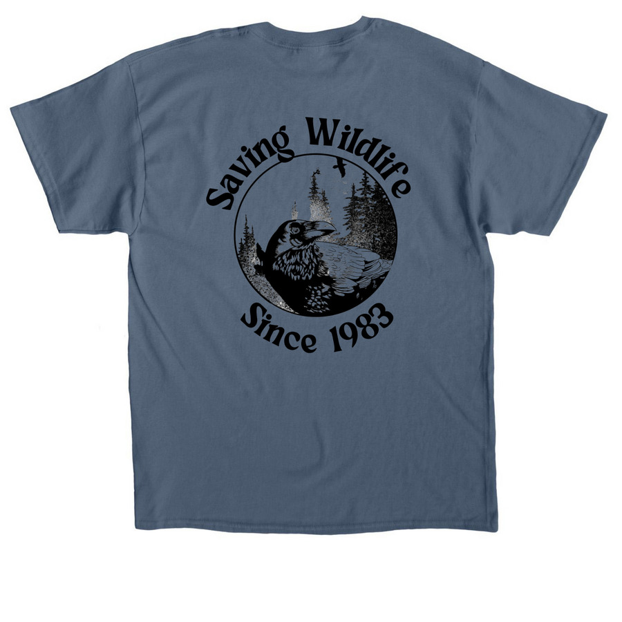 2025 Staff Pick, a Indigo Blue Classic Unisex Tee (back-view)