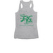ACLT 2026 PCC-Green Logo, a Athletic Heather Women's Racerback (back-view)