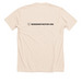 Redeeming The Story, a Heather Soft Cream Premium Unisex Tee (back-view)