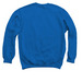 Booksmith: book babe swag, a Royal Blue Crewneck Sweatshirt (back-view)
