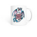 Trans Texans Will Not Be Erased, a White Coffee Mug