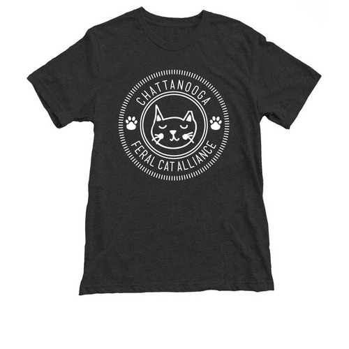 Chattanooga Feral Cat Alliance, a Vintage Black Triblend Unisex Tee
