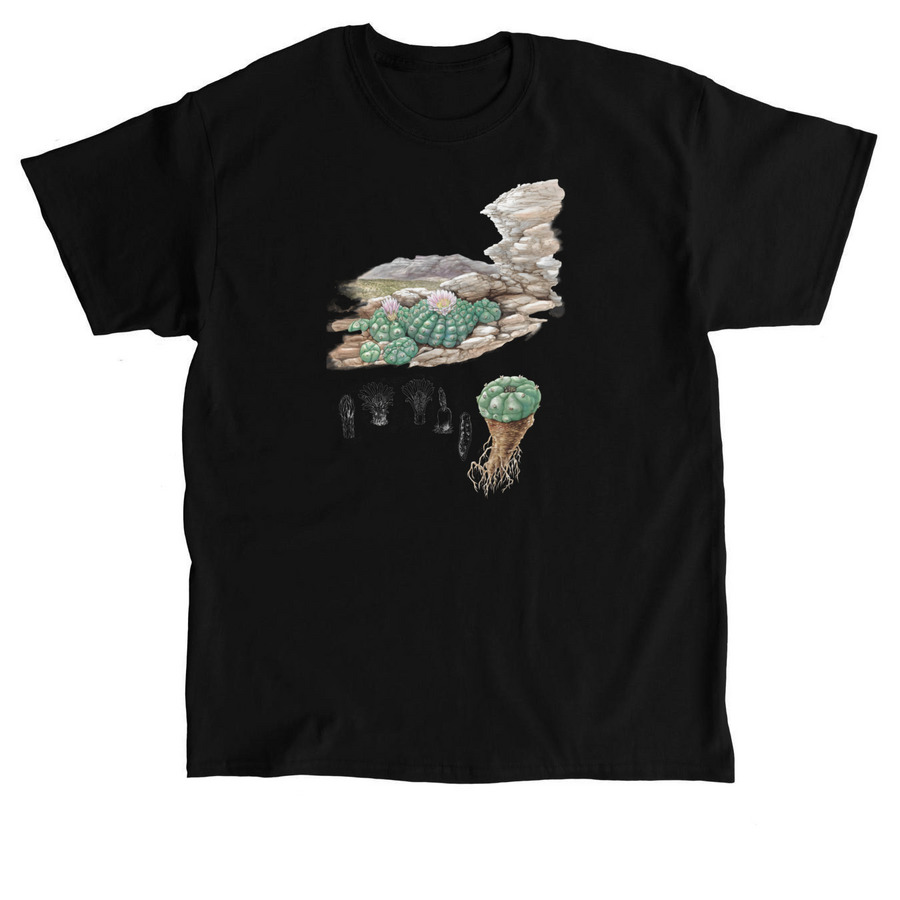 Lophophora by Erin Forsyth&nbsp;, a Black Classic Unisex Tee