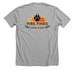 Fire Pines Ringsports, a Athletic Heather Premium Unisex Tee (back-view)