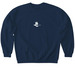 All love, always., a Navy Softstyle Crewneck Sweatshirt