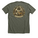 Wildlife Rehab&nbsp;, a Heather Military Green Premium Unisex Tee (back-view)