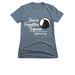SAFE Script Logo, a Indigo Women's Slim Fit Tee