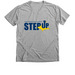 Basic Logo Front/Words + Anchor on back, a Athletic Heather Premium V-Neck Tee