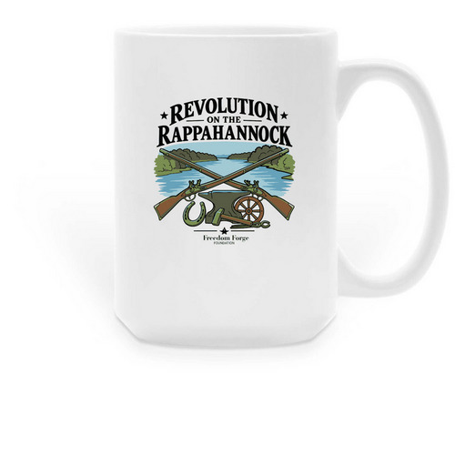 Revolution on the Rappahannock coffee mug, a White Large Coffee Mug