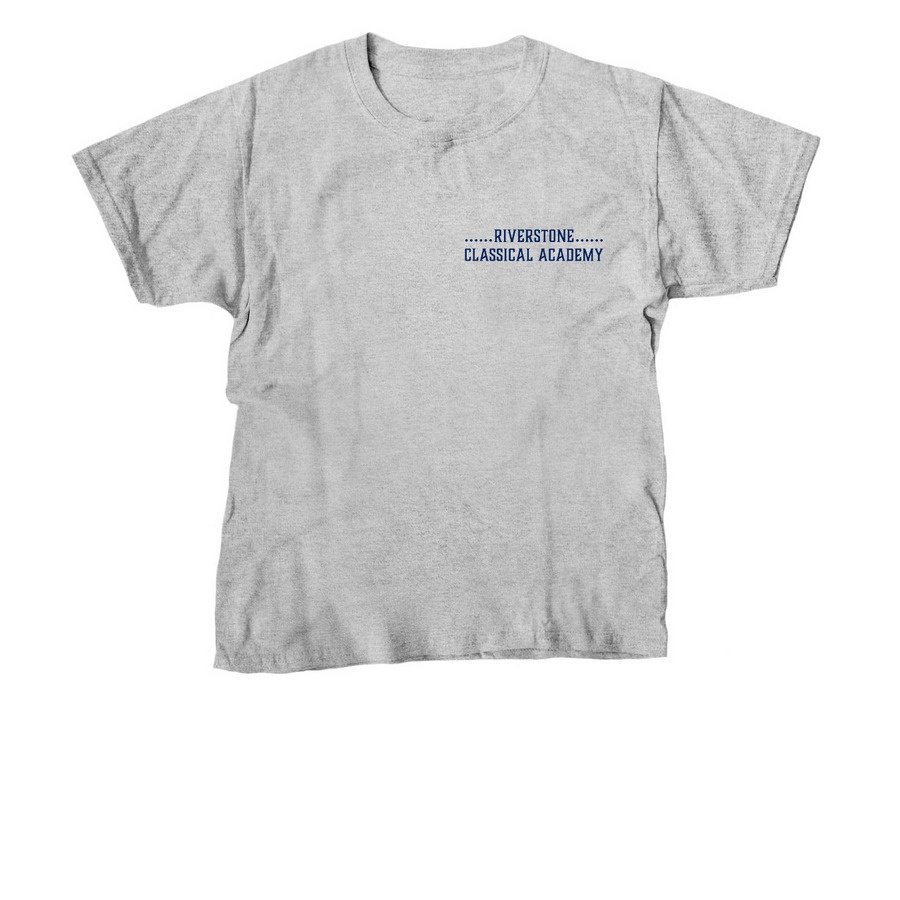 Youth Official Logo Shirt, a Sport Grey Youth Unisex Tee