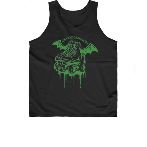 COFFIN DRAGGERS, a Black Classic Unisex Tank Top