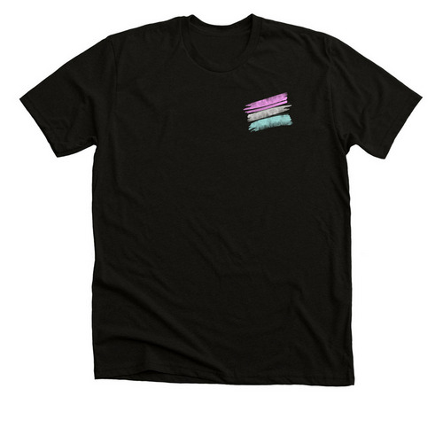 Protect the dolls (with swords), a Solid Black Blend Premium Unisex Tee