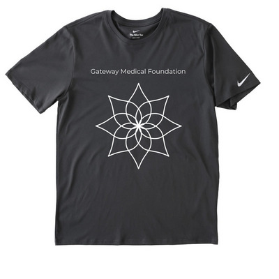 Gateway NIKE Performance Tee, a Anthracite Nike Dri-FIT Jersey Blend Performance Tee