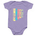 Baby, a Lavender Infant Onesie