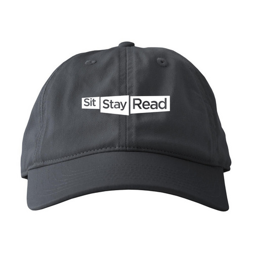 Spring Baseball Caps, a Charcoal Printed Eco Baseball Cap