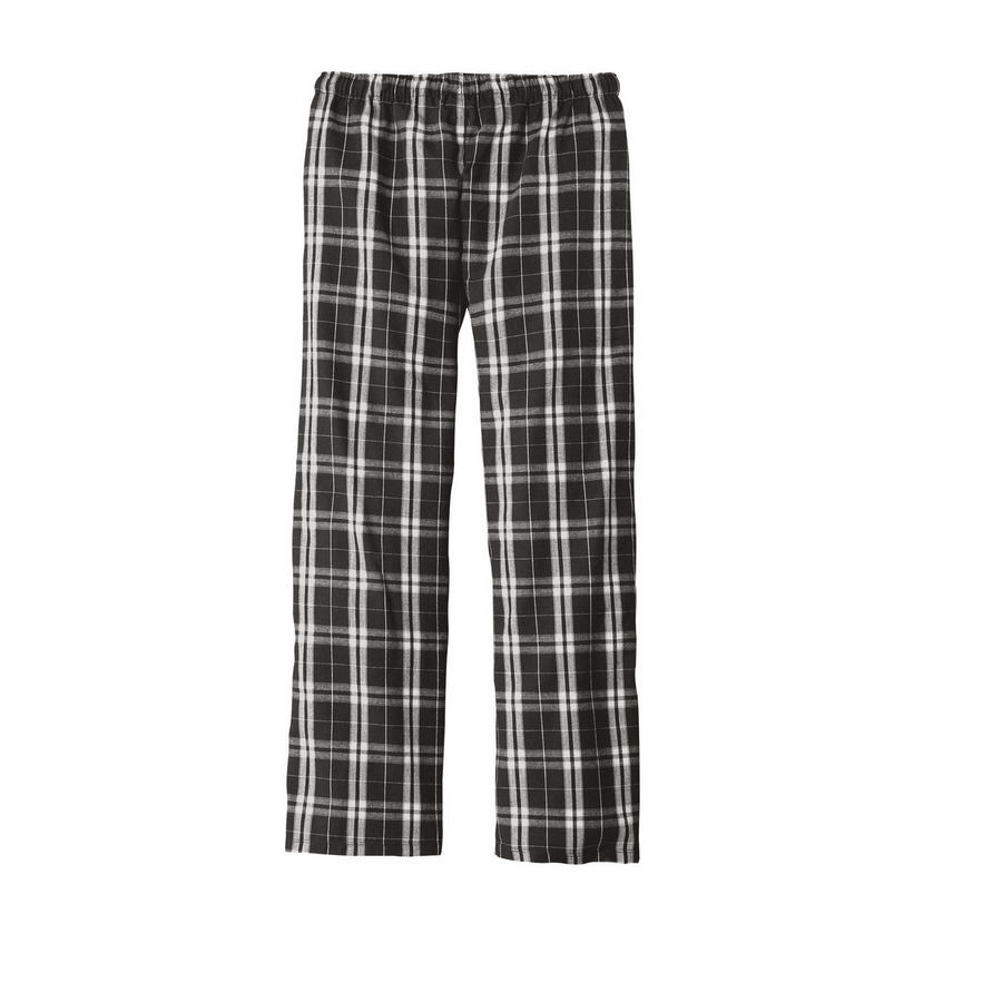 Sweats & pajamas, a Black Flannel Pajama Pant (back-view)