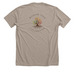 Together, We are Wiser, a Heather Stone Premium Unisex Tee (back-view)