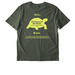 The Return of the Giants, a Khaki Green Stanley/Stella Unisex Creator 2.0 Tee (back-view)