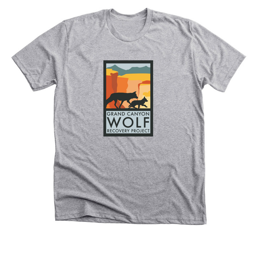 GCWRP Large Logo Merch, a Athletic Heather Premium Unisex Tee