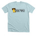 AM Three Pianos Philly, a Heather Ice Blue Premium Unisex Tee