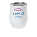 Child Development Wine Mug, a White Insulated Wine Cup