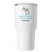 Healthy Starts. Healthy Babies, a White Insulated Tumbler