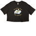 Like a Good Girl, a Black Women?s Cropped Cotton Tee