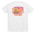 Fight Like Jamie Lynne, a Solid White Blend Premium Unisex Tee (back-view)