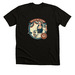 America the G.O.A.T., a Black Heather Premium Unisex Tee